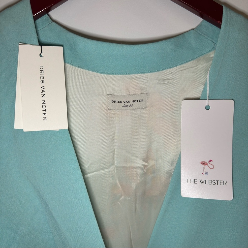 Dries Van Noten Darmina Light Blue Dress - Picture 6 of 13